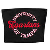 Tampa Spartans Black Tube Top