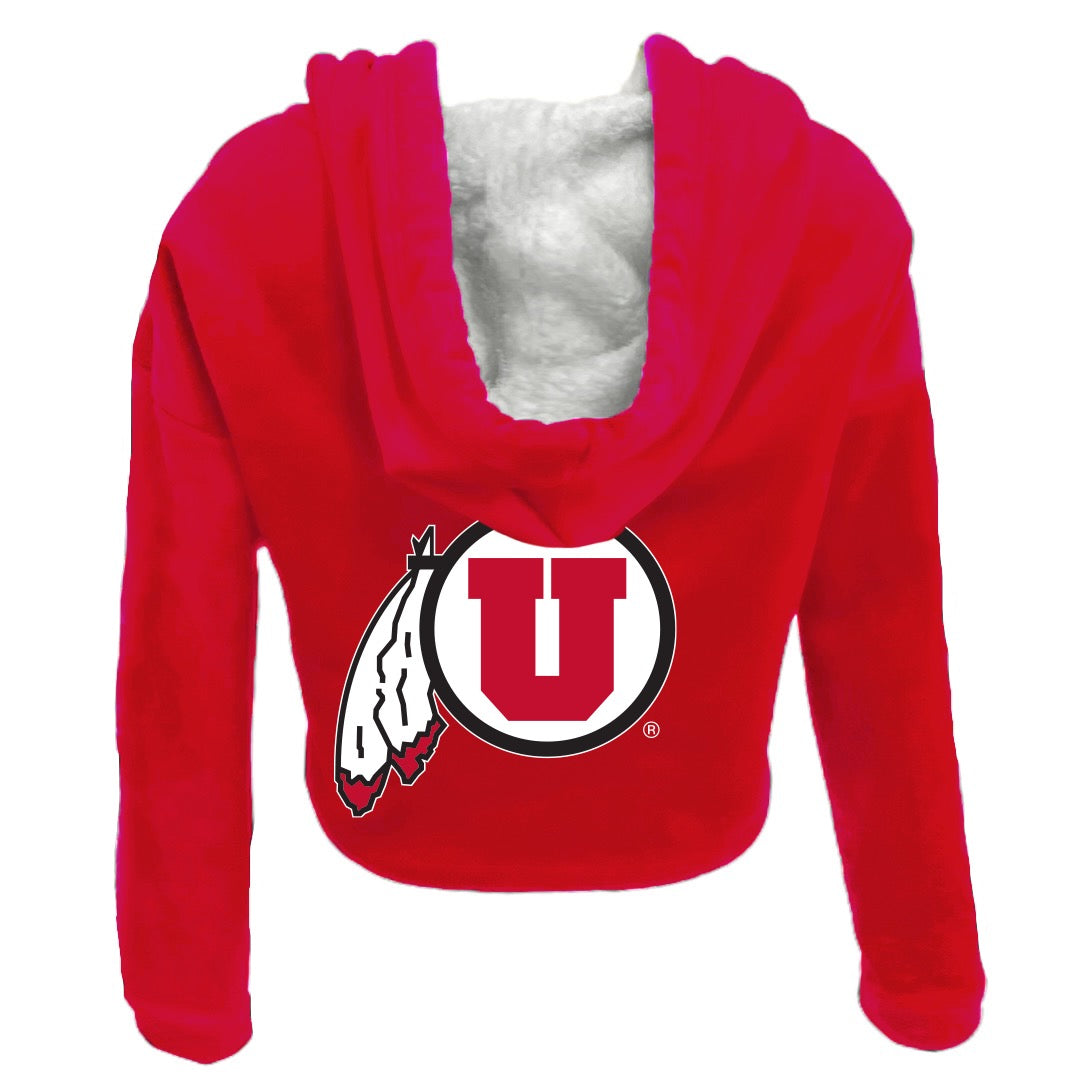 Utah Varsity Furry Hoodie