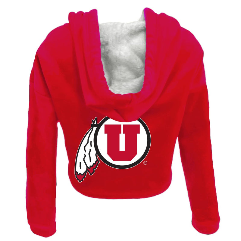 Utah Varsity Furry Hoodie