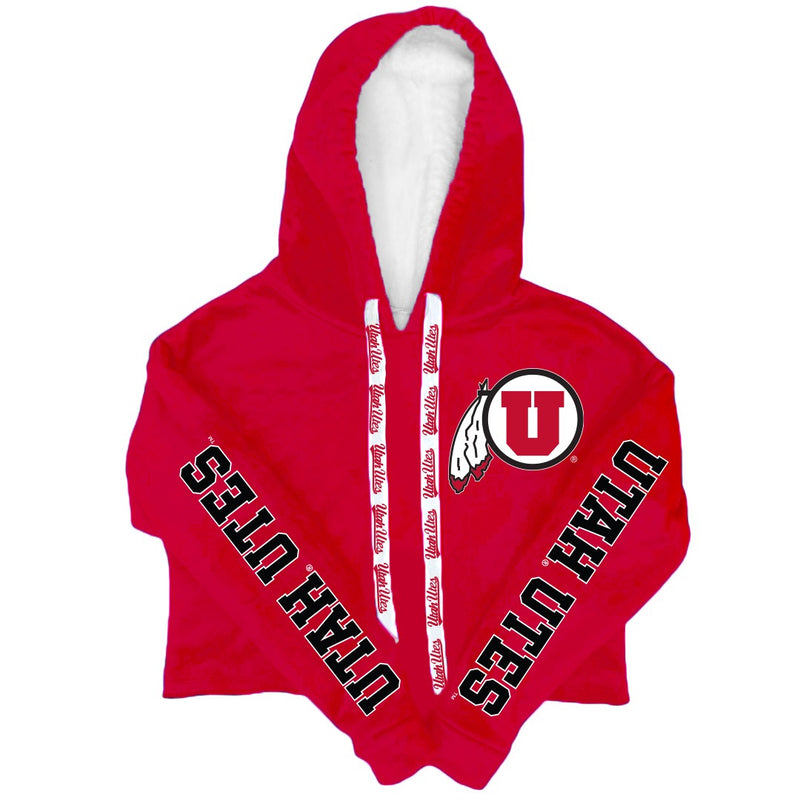 Utah Varsity Furry Hoodie