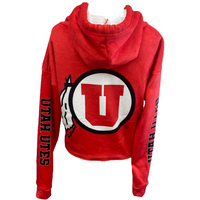 Utah Varsity Furry Hoodie