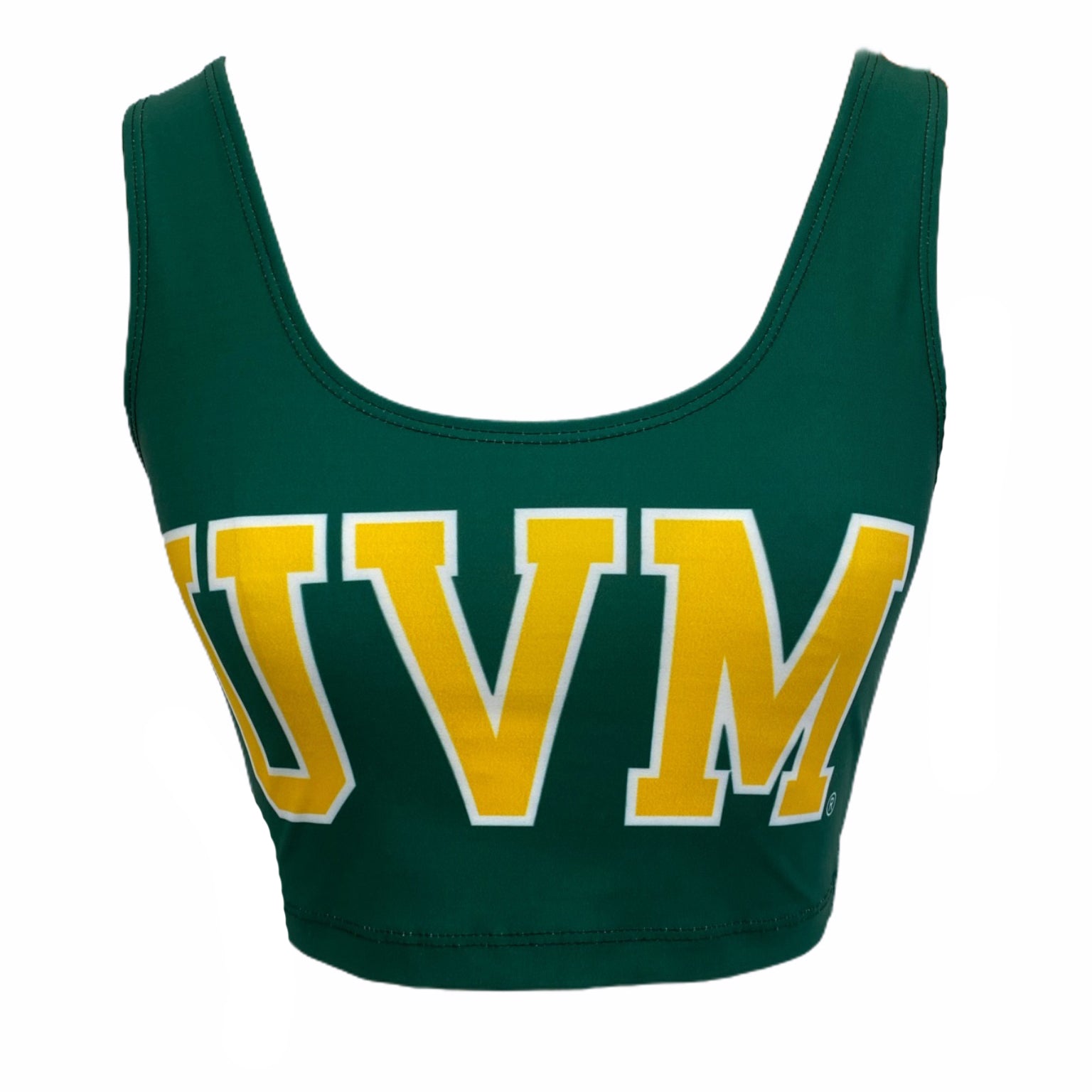Vermont Green Crop Tank Top