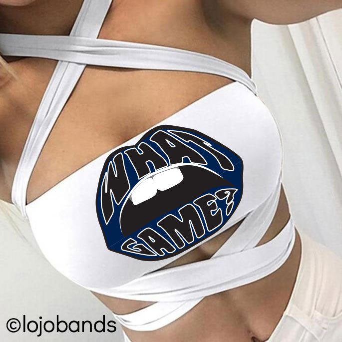 What Game White Multiway Bandeau