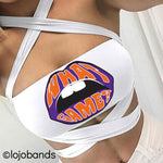 What Game White Multiway Bandeau