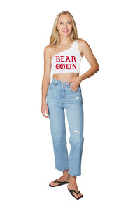 University of Arizona Bear Down One Shoulder Top