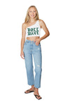 Tulane Roll Wave One Shoulder Top