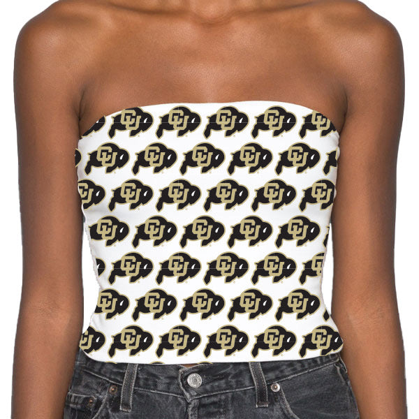 Colorado Boulder White All Over Tube Top