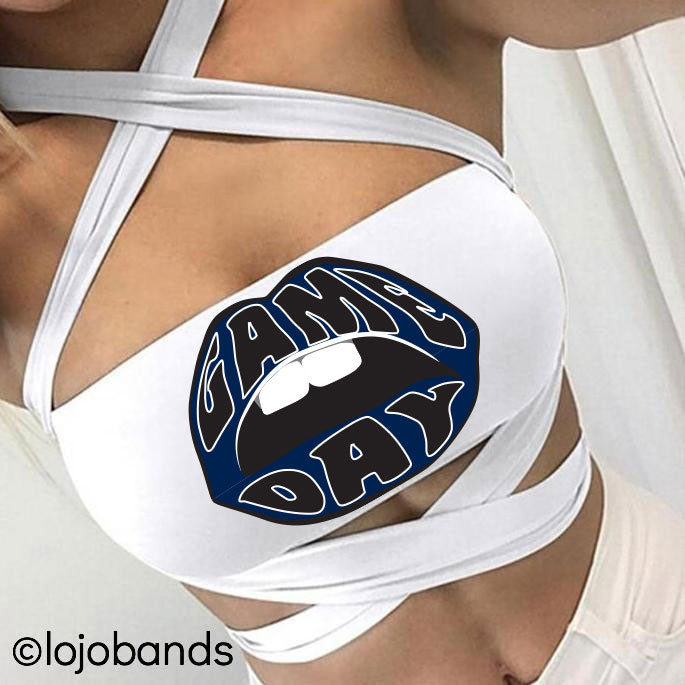 Game Day White Multiway Bandeau - lo + jo, LLC