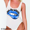 Won the Tailgate Lips Bodysuit